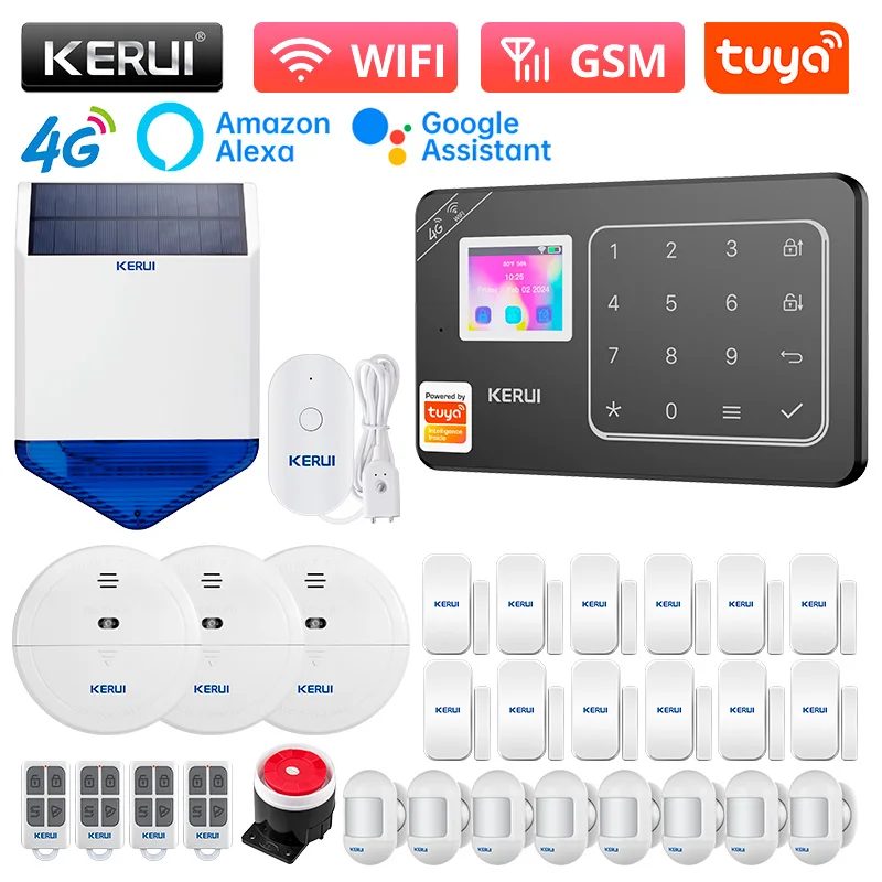 GSM 4G WiFi Alarm Security System Alarm for Home 433mhz Security Protection Alex
