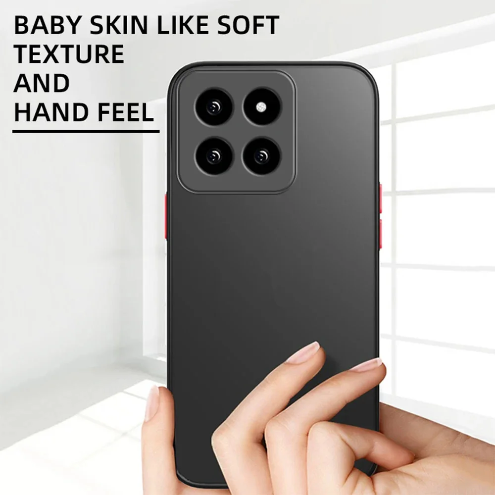 Durable Clear Liquid Armor Case with Hard PC and Anti-Drop TPU Design
