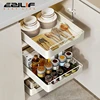 Kitchen Storage Box with Sliding Rail Pull-out Cabinet Storage Rack Spice Pantry Shelves Drawer Kitchen Organizer Basket 1