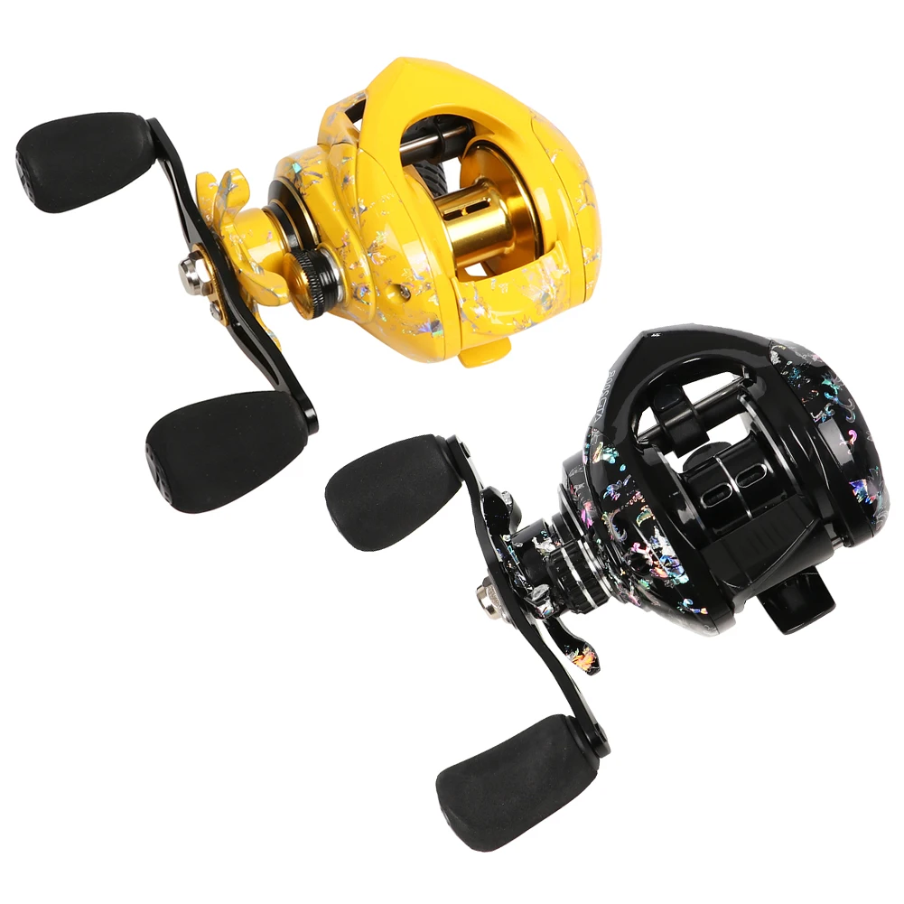 

Portable Lightweight Baitcasting Fishing Reel 10KG Max Drag 7.2:1 Gear Ratio Freshwater Saltwater Reservoir Carp Beach Fishing