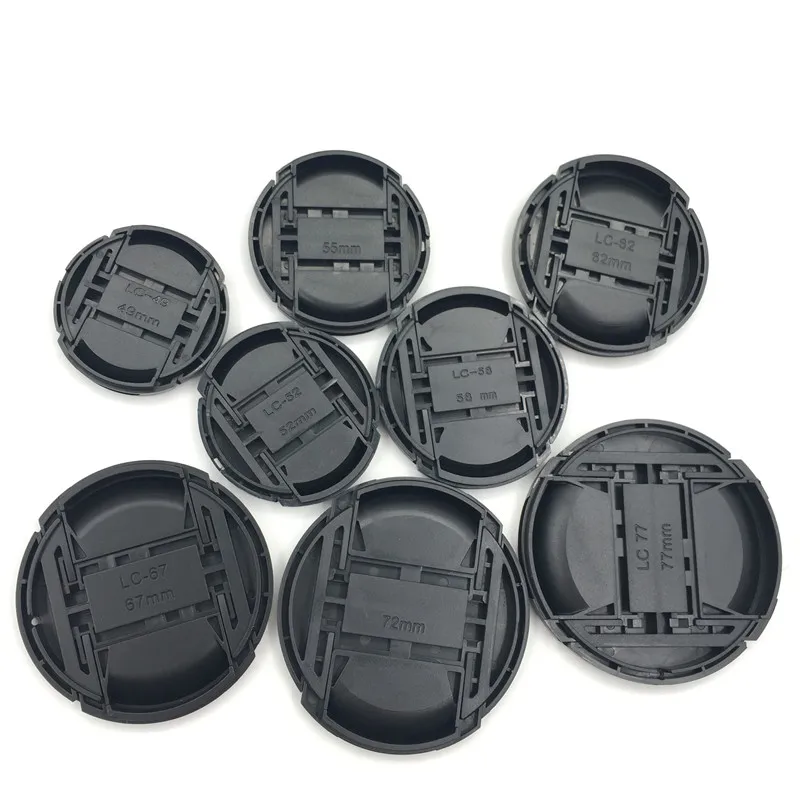 Description Picture 4 of item52mm 55mm 58mm 62mm 67mm 72mm 77mm 82 Camera Lens Cap Holder Cover Camera Len Cover for Olypums Fuji Lumix