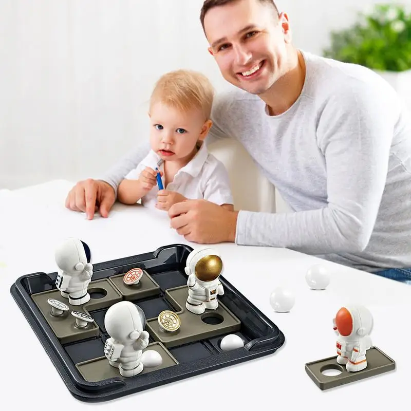 Space Astronaut  Chess Board Puzzle Toys For Children Interactive Competition Logical Reasoning Training Fun Board Game Toys 2