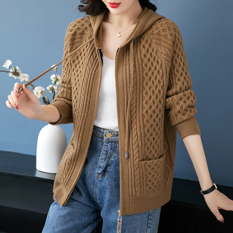 Women Sweater Cardigan Thick Winter Clothes Ladies Casual Lady Fancy  Knitwear Sweater - China Women Clothes and Clothing price