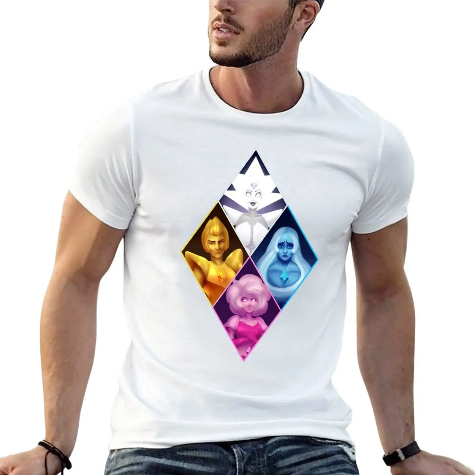 

The Diamonds T-Shirt boys whites new edition for a boy plain white t shirts men