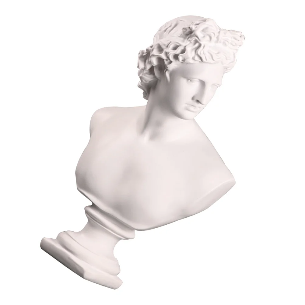 

Greek Statue Famous Sculpture Roman Sculpture Figurine Resin Bust Statue Greek Figurine Gypsum Portraits Sketch Drawing