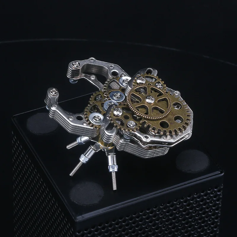 3D Metal Jigsaw Toy Wasp /Beetle /dragonfly Model Kit DIY Metal Assembly Insect Mmachinery Children Educational Toys Gift