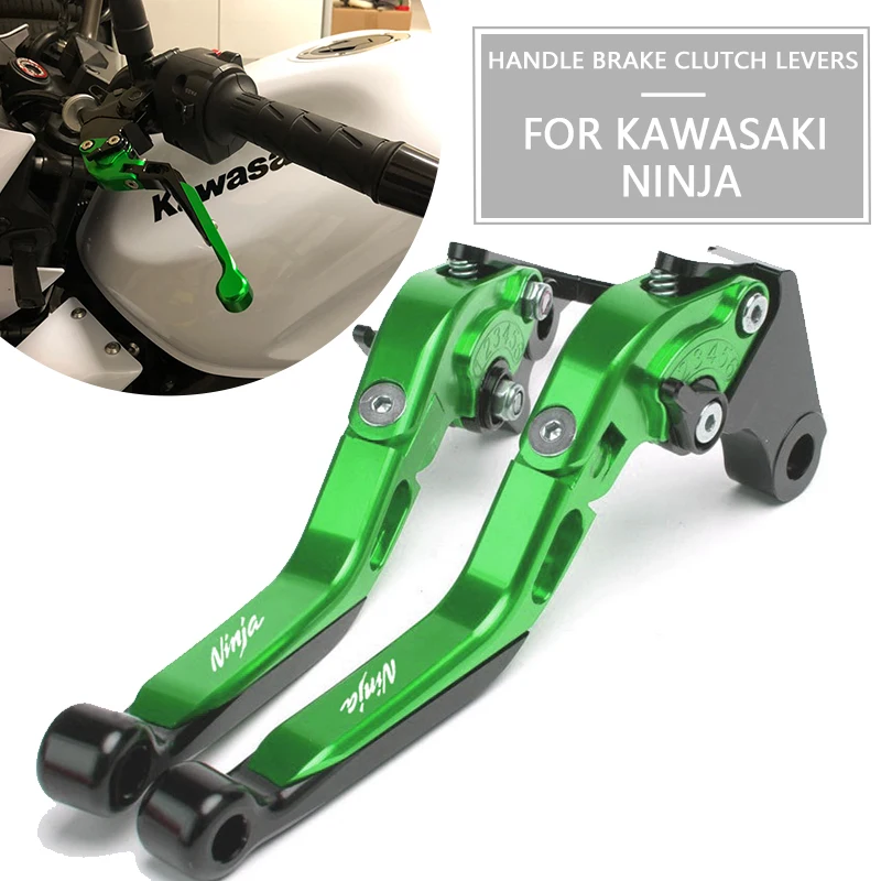 

Motorcycle CNC Folding Extendable Brake Clutch Levers For KAWASAKI NINJA 300 300R 250R Z300 Z250SL NINJA250R Accessories