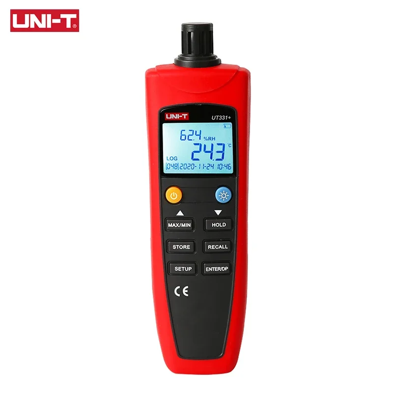 

UNI-T Digital Thermometer Hygrometer UT331+ UT332+ Temperature Humidity Meter For Factories -20°C~70°C