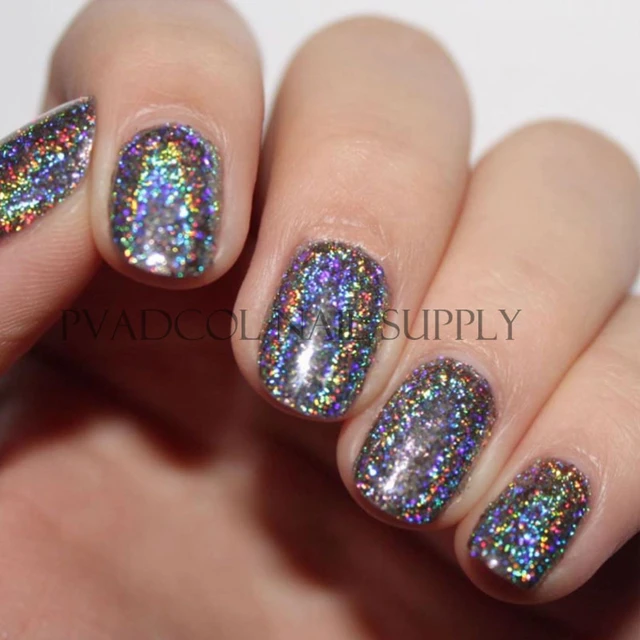 Rainbow Holographic Silver Chameleon Flakes Super Flash Galaxy Sequins Gel  Polish Chrome Pigment Decoration - AliExpress