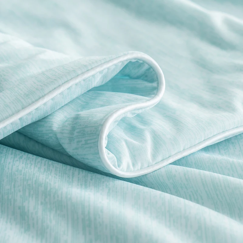 Cooling Blanket Bed Air Condition Comforter Lightweight Cooled Ice Summer Quilt Double Side Cold Cooling Fabric