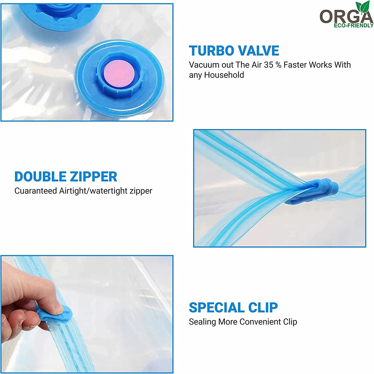 Sac de compression sous vide,Electric pump80X100 CMSac De Rangement