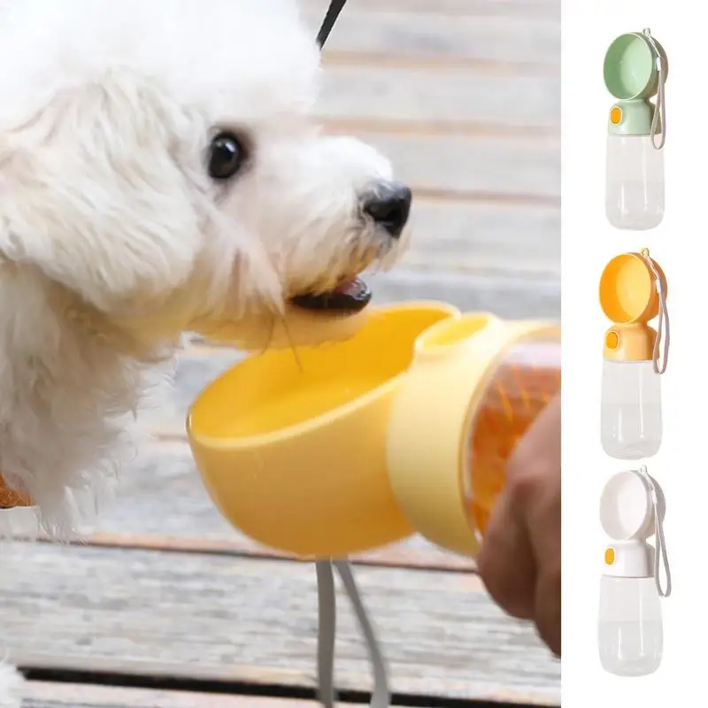 

Dog Cat Travel Pet Water Cup Bottle Leak-Proof Dog Water Bottle Portable Puppy Water Dispenser with Drinking Feeder for Pets