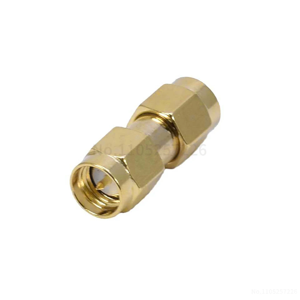 Connecteur Antenne SMA-JJ Mâle-Mâle Adaptateur RF 1pc