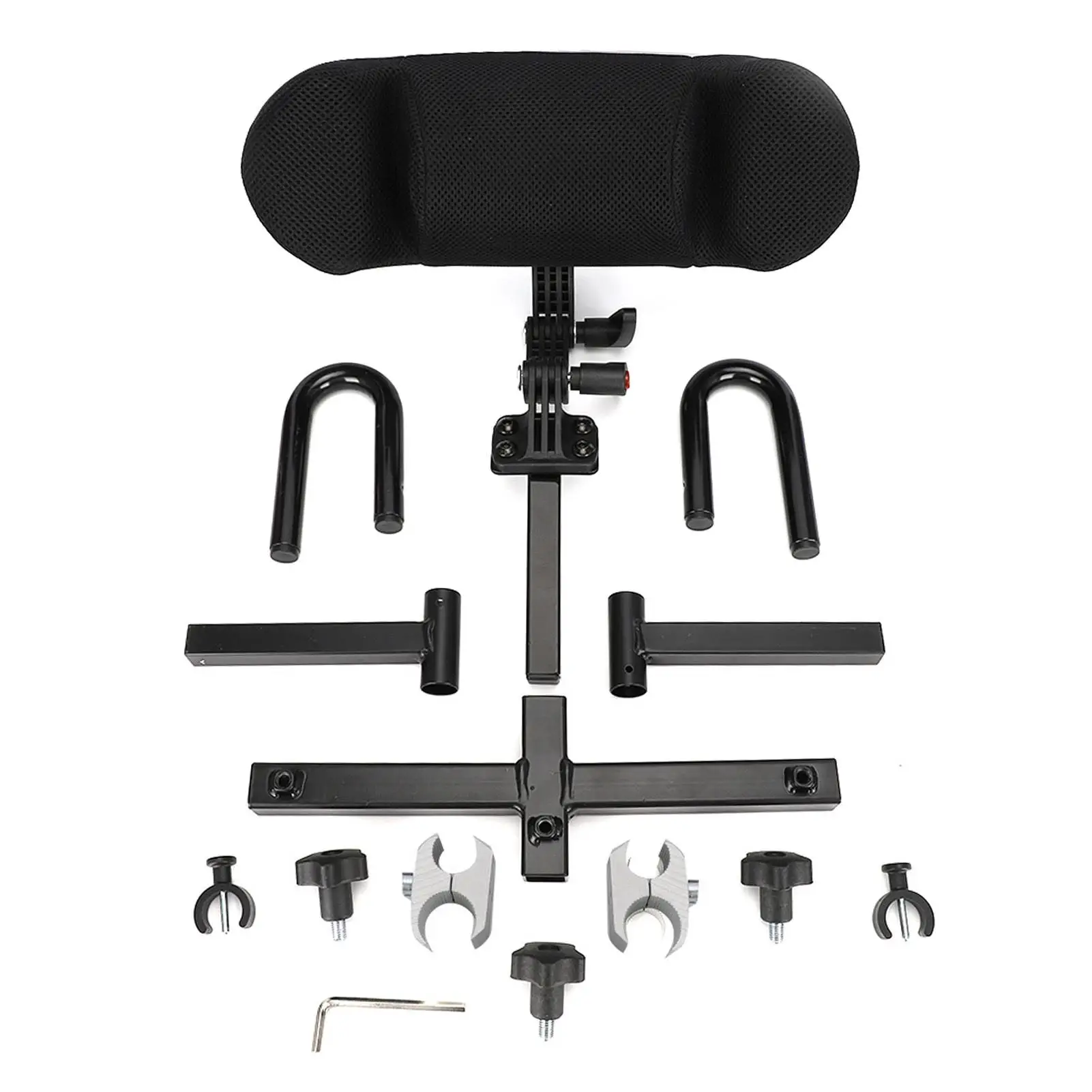 Adjustable Lightweight Wheelchair Headrest Cushion-Comfortable Neck Support & Portable Massager