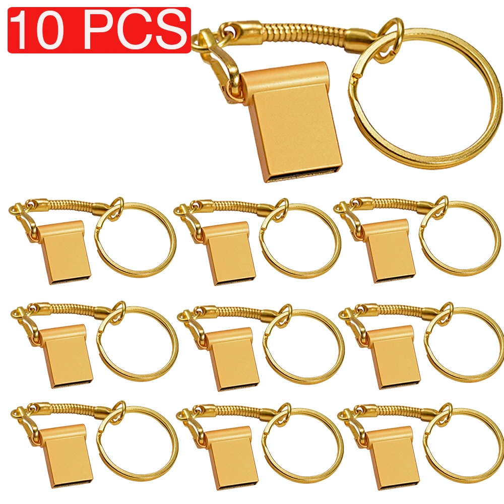 

10 шт./партия, USB-флеш-накопители, 64 ГБ, 128 ГБ