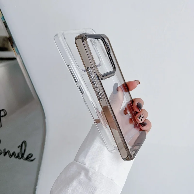 Transparent Soft Silicone Shockproof Phone Case