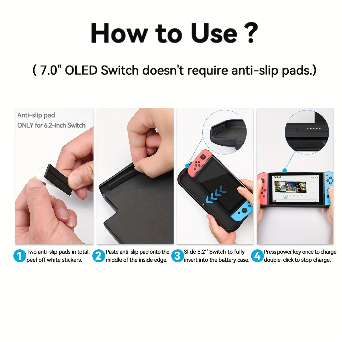 NEWDERY パワーバンクニンテンドースイッチ LCD & スイッチ OLED