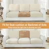 Super Soft Velvet Sectional Couch Covers Stretch Solid Sofa Covers Washable Luxury Chaise Longue Sofa Cushion Slipcover Plush 5