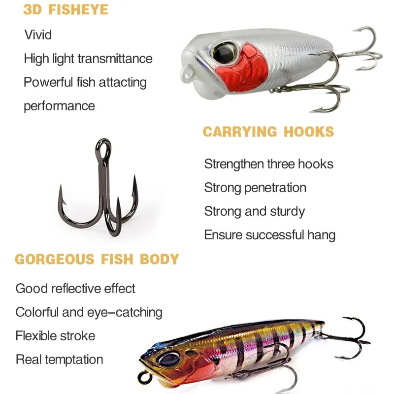 Topwater Pencil Fishing Lures Floating Walk the Dog Plastic Swimbait Wobbler Artificial Hard Bait Fishing Equipment 100mm 13.5g
