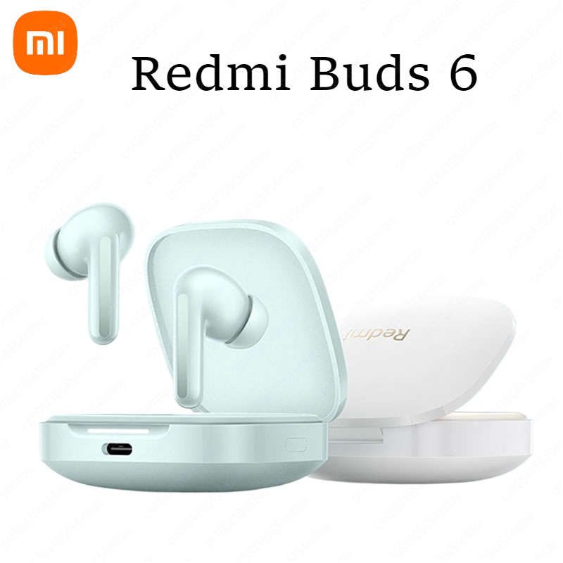 2024 New Xiaomi Redmi Buds 6 True Wireless Bluetooth Headphones, in-ear Active Noise Reduction, 42 Hours of Battery Life