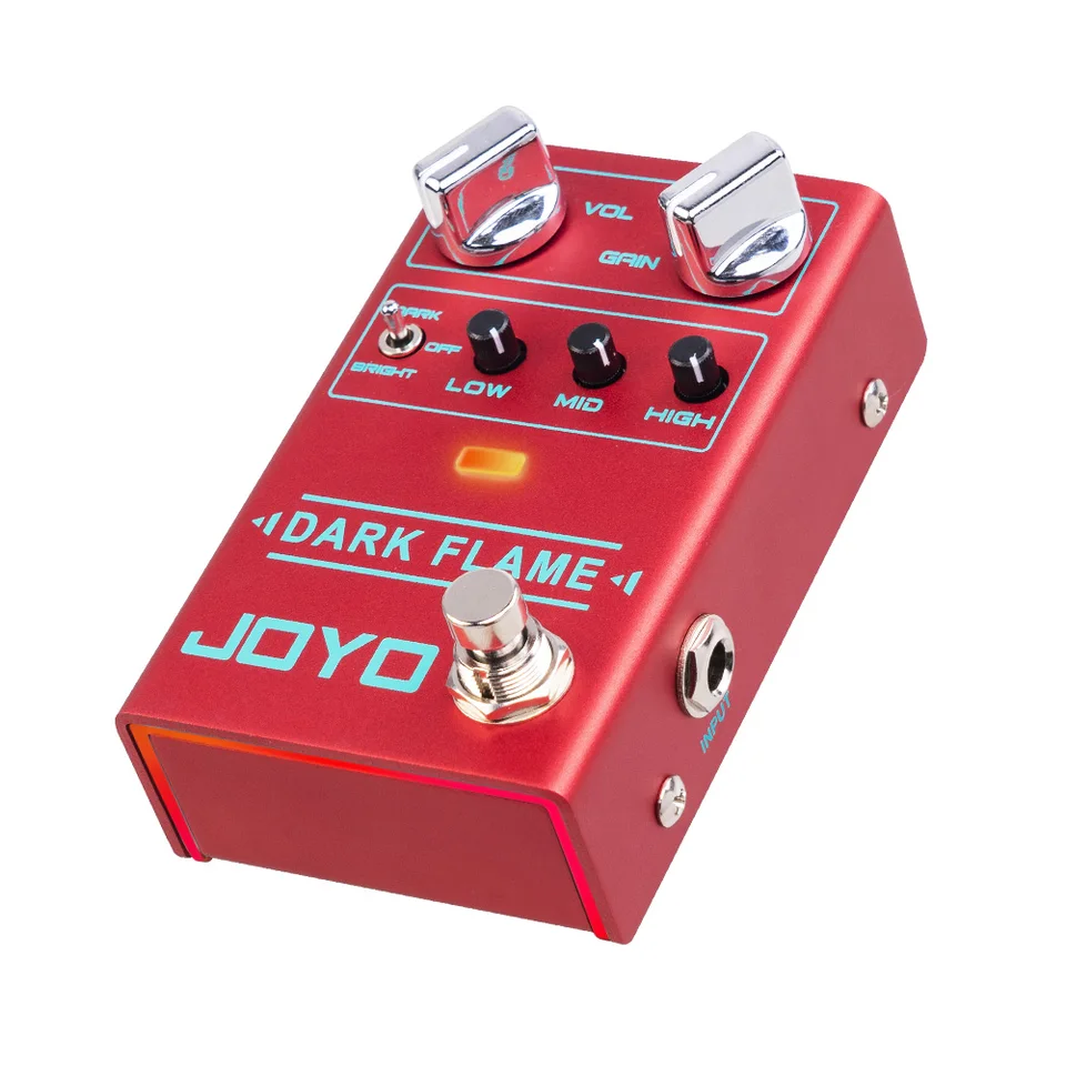 JOYO DARK FLAME ギターエフェクター Joyo-ギターのリフとソロ用の金属製ハイゲインディストーション