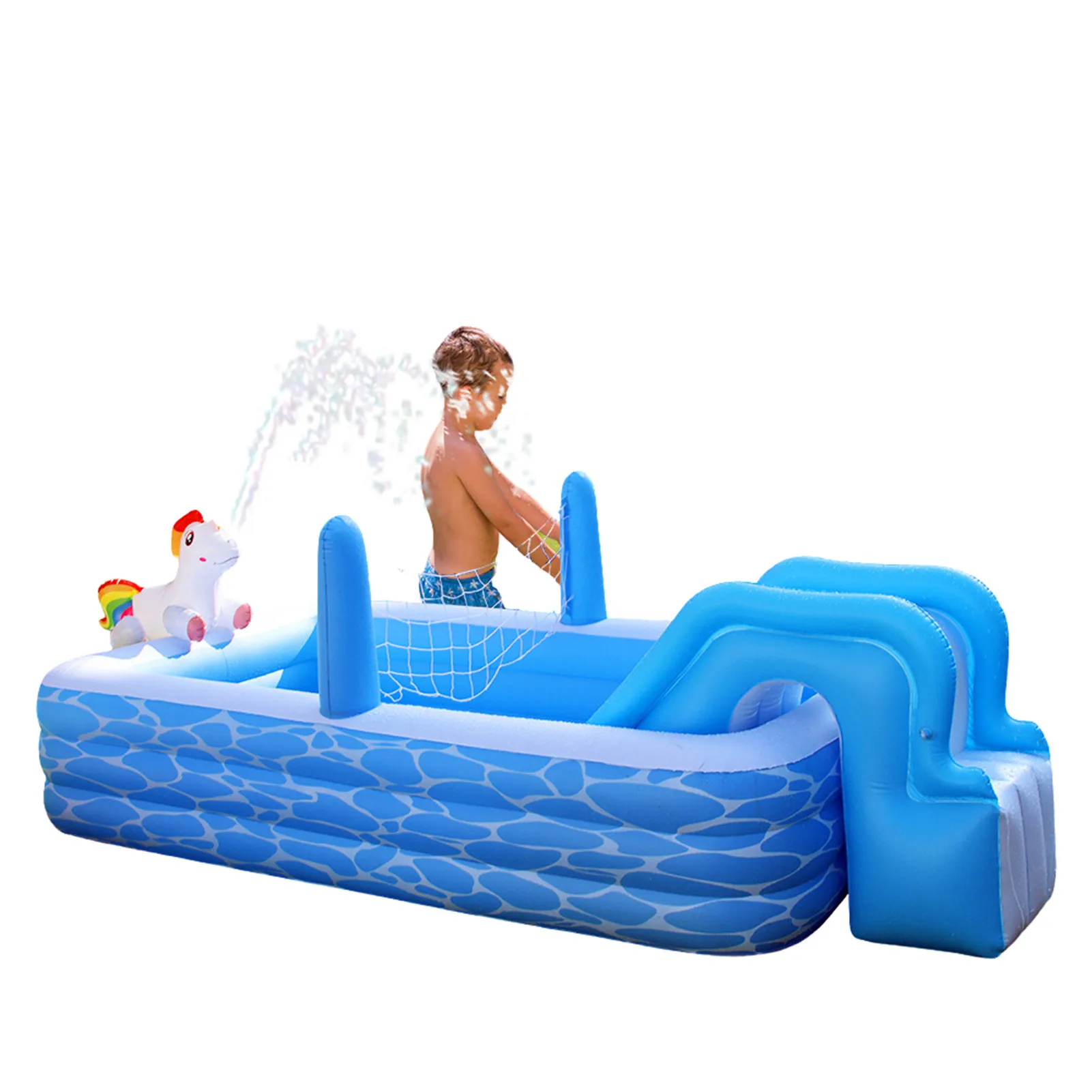 Outdoor Lawn Inflatable Swimming Pool Above Ground Pool Play Center