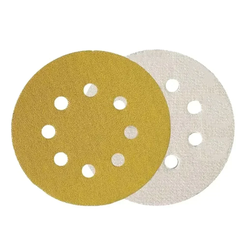 20 Pack 5 Inch 8-hole 125mm Sanding Discs Sanding Polishing Sandpaper for Random Orbital Sander