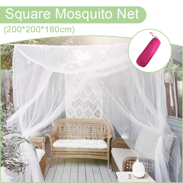 200x200x180cm Outdoor Camping Mosquito Net Portable Double Compact