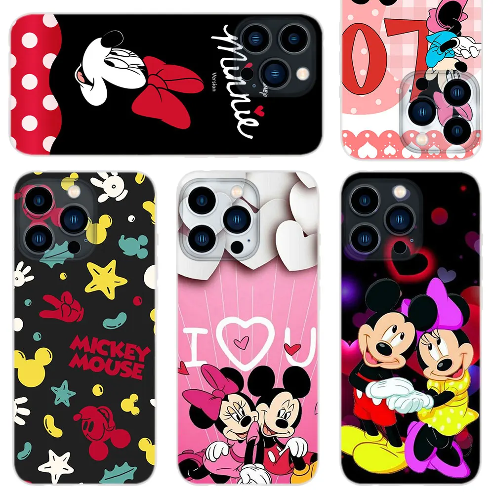 

Mickey Mouse Disney Silicone Soft Coque Shell Case For Apple iPhone 13 12 11 Pro X XS Max XR 6 6S 7 8 Plus Mini SE 2020