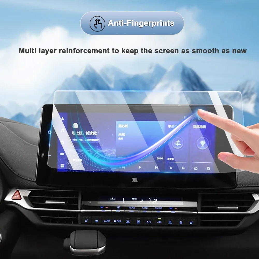 Toyota Sienna 2022-2026 무광택 눈부심 방지 스크린 프로텍터 콘솔 GPS 네비게이션 LCD 스크린 TPU 필름 스크래치 방지 PPF