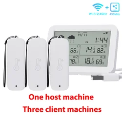 Smart Wireless Weather Station with WiFi Connectivity and Digital Display - With 3 sensors