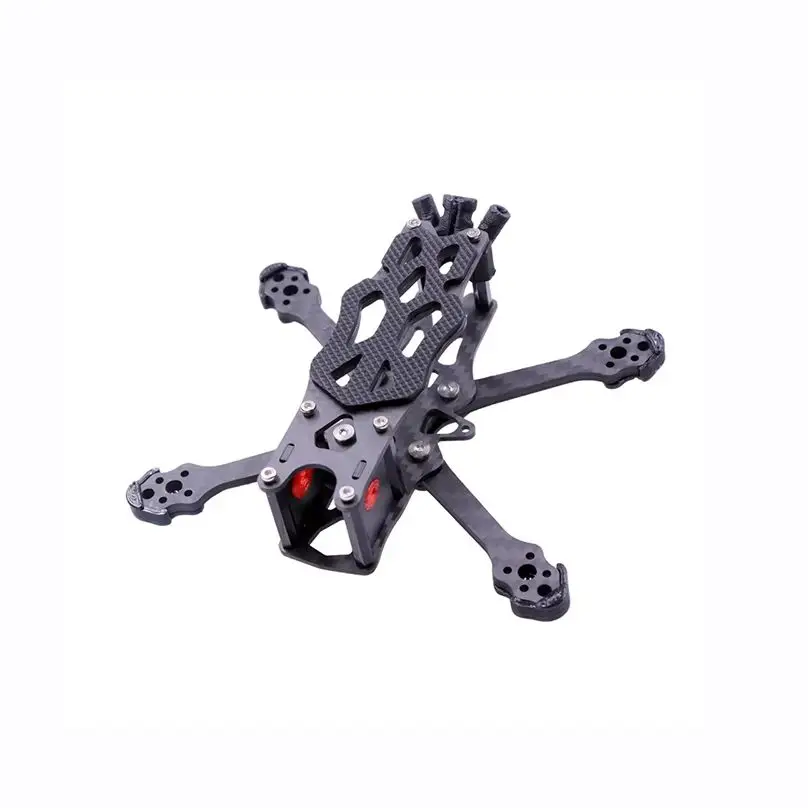 Kit cadre APEX 3 pouces pour drone FPV micro course, prêt à être monté avec des hélices.