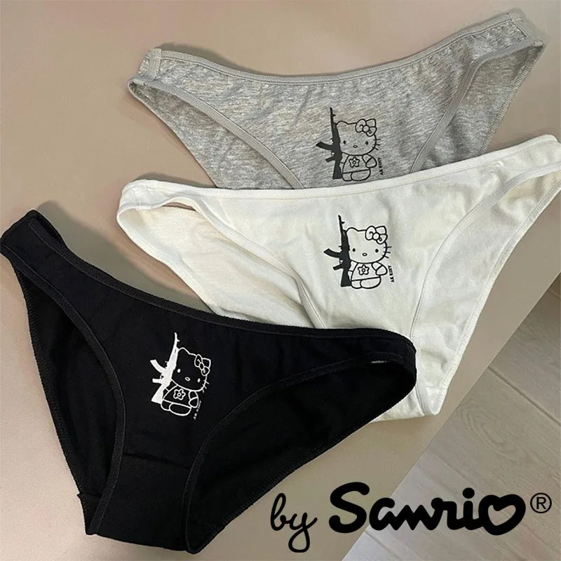 

Sanrio Y2k Hello Kitty Women's Panties Japanese Panties Braga Breathable Lingerie Sexy Ins Anime Kawaii Cute Hot Girls Ladies