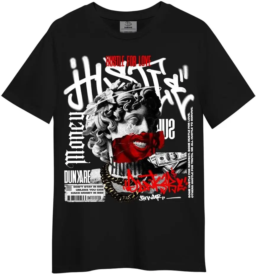 

Hustle For Love Shirt, 4 Bred Reimagined T-Shirt, To Match Sneaker Bred Reimagined 4s Hoodie, Sweatshirt