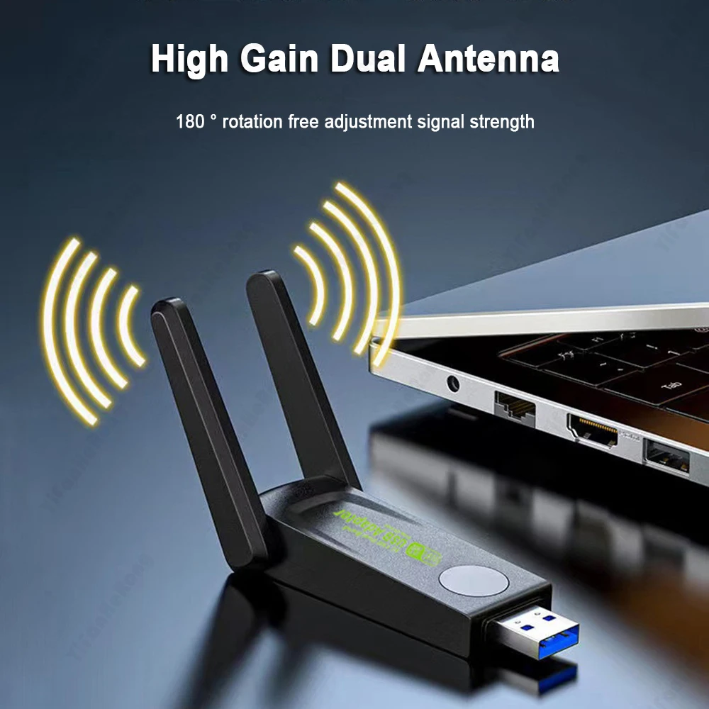 1300Mbps USB 3.0 WiFi Adapter Dual Band 2.4Ghz/5Ghz Wireless Dongle Antenna Ethernet Network Card Receiver For PC wireless usb adapter,wifi usb adapter,wifi miracast dongle
