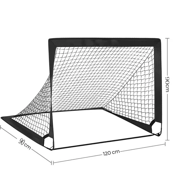 Football Goal for Garden Football Net Pop Up Goals Set Soccer Goal Net for Backyard Birthday Gift for  Soccer Training 2