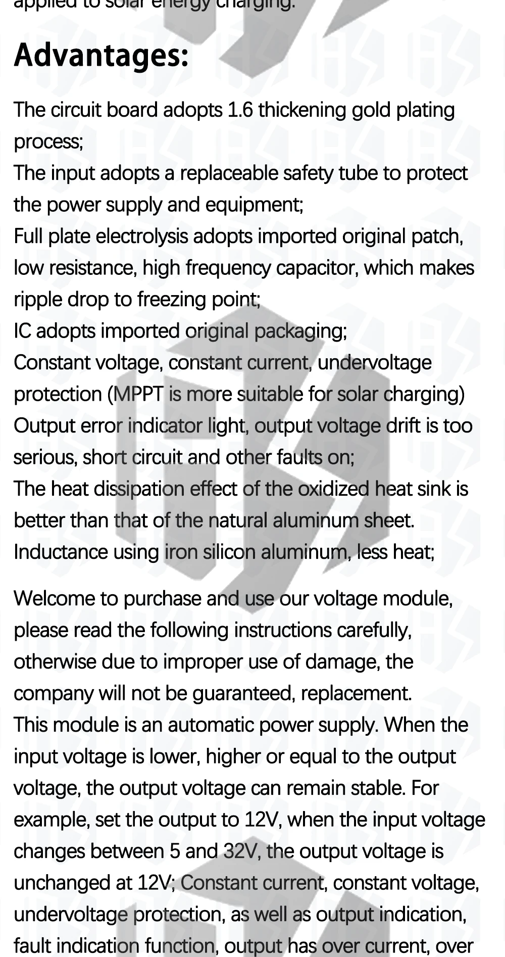 1~5PCS LTC3780 DC-DC 5-32V zu 1V-30V 10A Automatisches Step-Up-Down-Regler-Lademodul Netzteilmodul EGBO – Detail 4