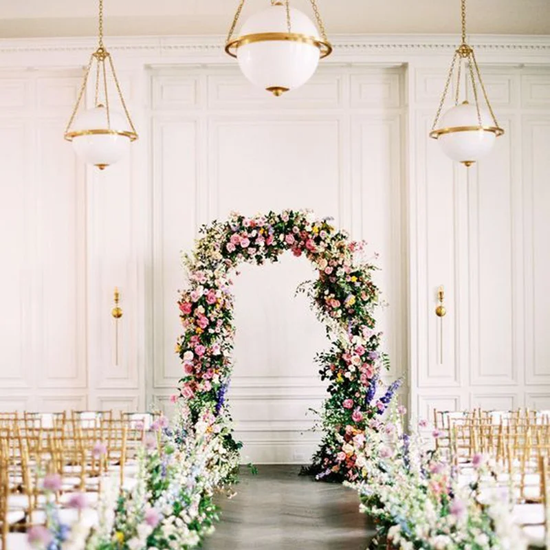 Wedding Arch Flower Frame Stand Balloon Arch Support Wedding Party Supplies Outdoor Lawn Decor Baby Shower Birthday Backdrop For wedding arch stand wedding arch set party arch set wedding flower stand