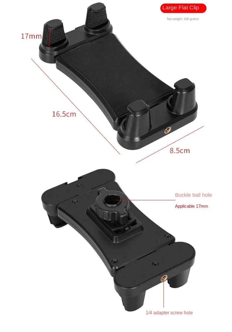 Handy Tablet Universal halterung großer Clip Multifunktions-Mehrfach verlängerung Multi-Positions halter Zubehör – Detail 4