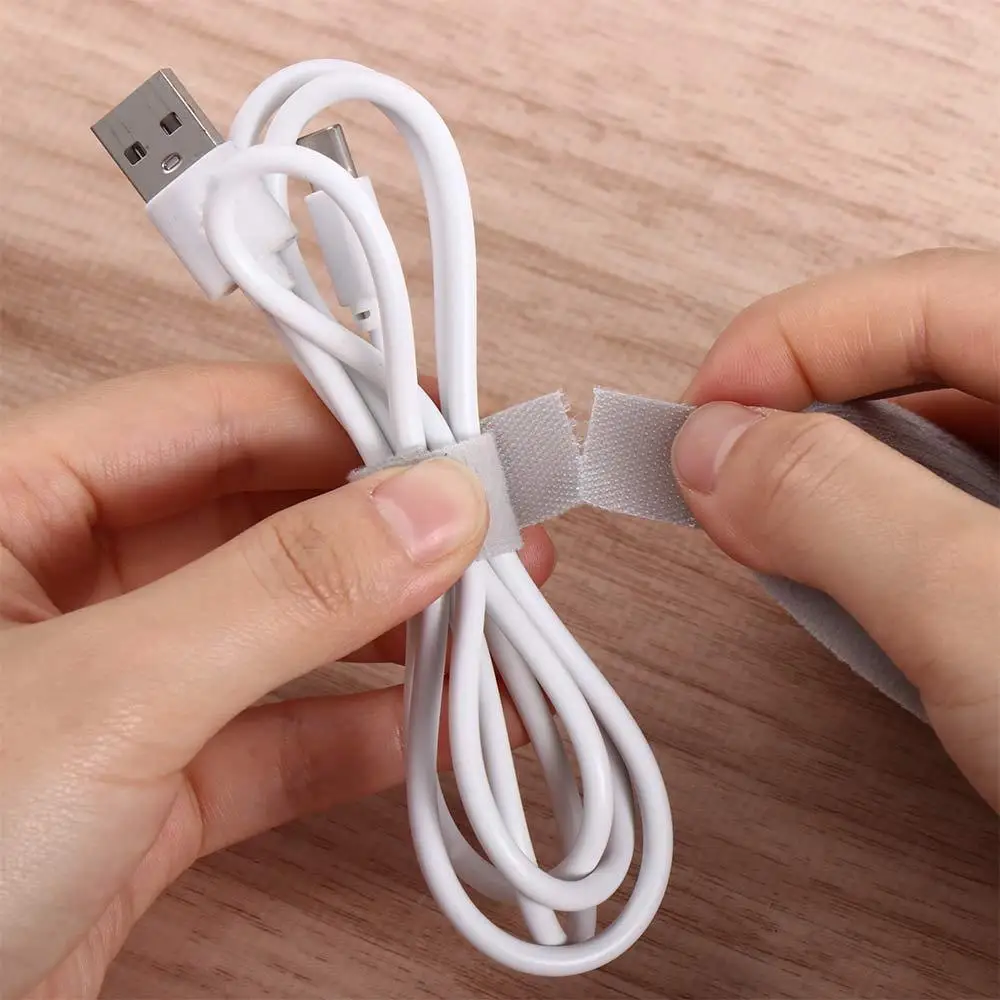 Tape Double-Sided Self Gripping Fastener Fastening Cable Ties Cable Organizer Straps Fixed Harness Fixing Straps