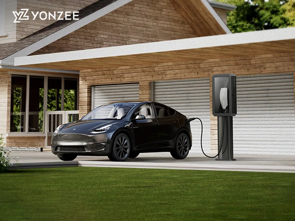 YZ for Tesla Model 3 Y X S Charging Station Protection Box Outdoor waterproof an