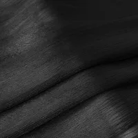 Silver Silk Sheer Crepe Chiffon Fabric Thin Crinkled Shiny Tulle For DIY Sewing Costume Shirts Wedding Party Backdrop Decoration 3