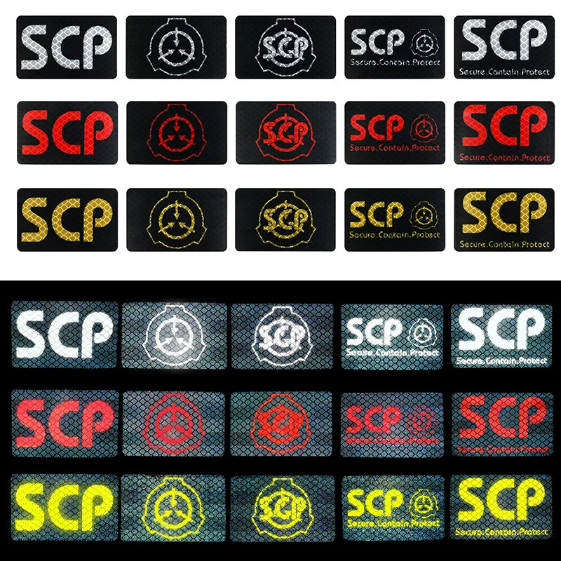 IR Reflective SCP Foundation Logo Hat Badge SCP Tactical Vest Patch Nature  Love Armband Clothing Jacket Patch - AliExpress