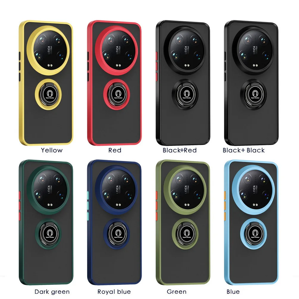 Rotatable Finger Ring Car Holder Phone Case with Bracket