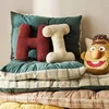 Ins 26 English Letters Plush Throw Pillow Soft Stuffed Kids Toys Dolls Sofa Cushion Room Decor Shooting Props for Children Gifts 4
