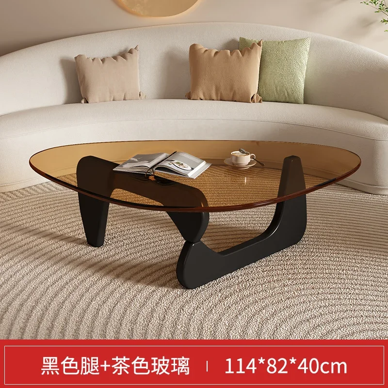 Glass Coffee Table Living Room Home Modern Simple Light Luxury Minimalist Net Red Coffee Table