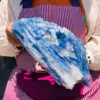 Rare Blue Crystal Natural Kyanite Rough Gem Stone Mineral Specimen Healing 6