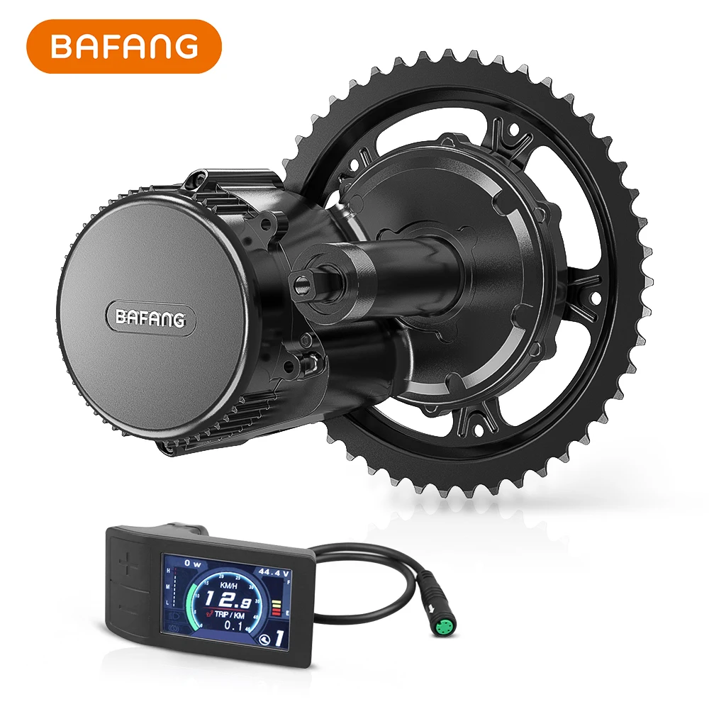 BAFANG 48V 1000W Mid Drive Motor Kit With C18 Display, BBS01B BBS02B BBS HD Mid