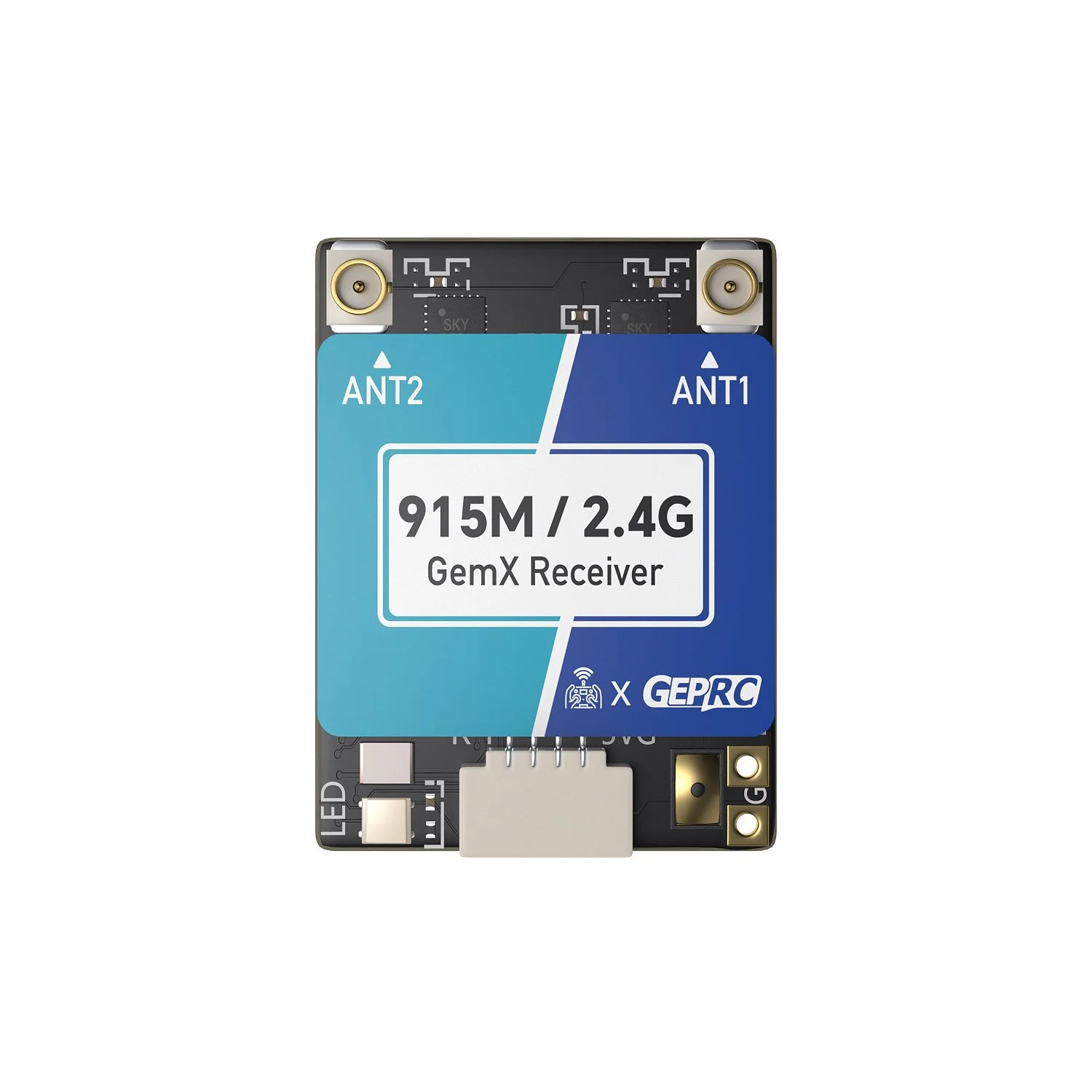 รูปสินค้า ตัวรับสัญญาณ ELRS 2.4GHz สำหรับโดรนและโมเดล RC