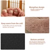Fluffy Dog Bed Large Pet Products Dogs Beds Small Sofa Baskets Pets Kennel Mat Puppy Cats Supplies Basket Blanket Accessories 3